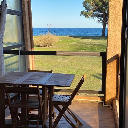 Residence Santa Lucia, Studio Avec Piscine , Vue Mer Et Pied Dans L'Eau , Moriani-Plage Bagian luar foto