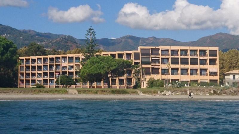 Residence Santa Lucia, Studio Avec Piscine , Vue Mer Et Pied Dans L'Eau , Moriani-Plage Bagian luar foto