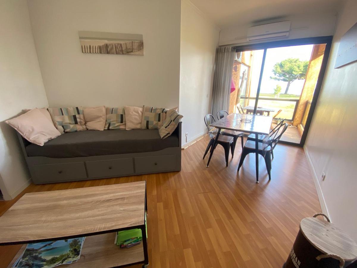 Residence Santa Lucia, Studio Avec Piscine , Vue Mer Et Pied Dans L'Eau , Moriani-Plage Bagian luar foto